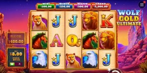 野狼黄金 —— 久赢大发娱乐平台全新上线，草原寻宝之旅等你开启