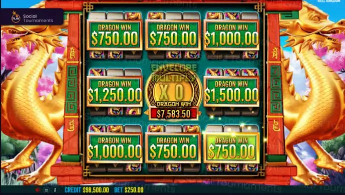 【扑克之星】8金龙挑战：大发娱乐全新上线的东方金龙主题老虎机新作